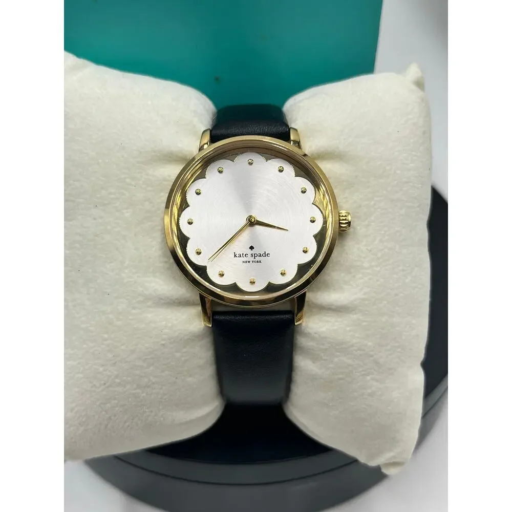 Kate Spade New York Metro 0586 Women's Leather Analog‎ Dial Quartz Watch EY586